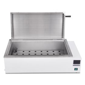 Digital Thermostatic Water Bath 27L, Scientific Digital Lab Water Bath Thermostatic with Overheat Protection Function, 1500W, 220V